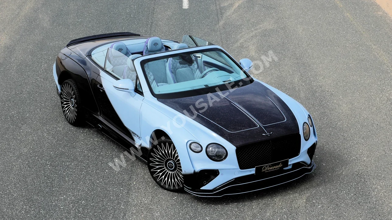 Bentley Continental GTC 2023 Automatic 138 Km 8 Cylinder AWD Convertible Blue With Warranty