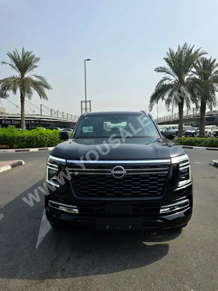Nissan Patrol Platinum 2026 Automatic 0 Km 6 Cylinder 4WD Hatchback Black & Red With Warranty