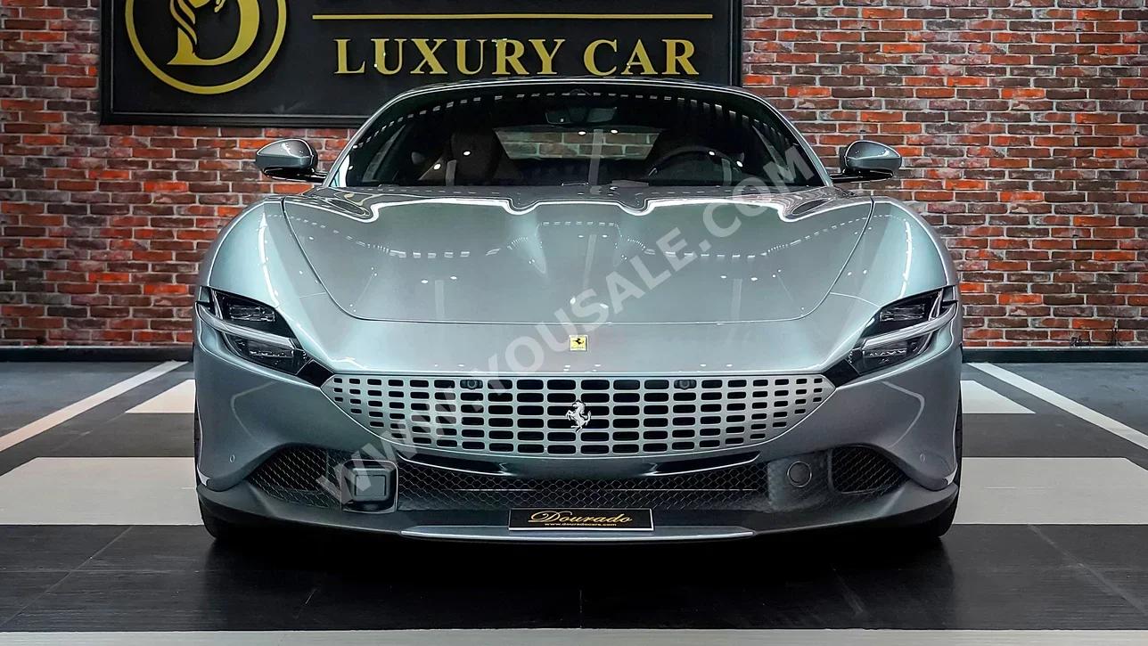 Ferrari Roma 2023 Automatic 69 Km 8 Cylinder RWD Coupe / Sport Gray