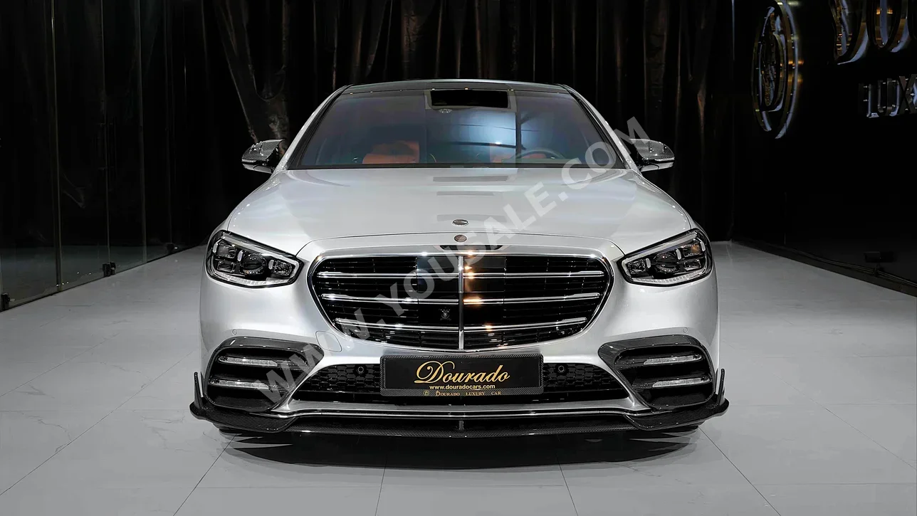Mercedes-Benz S-Class 500 2023 Automatic 557 Km 6 Cylinder AWD Sedan Silver