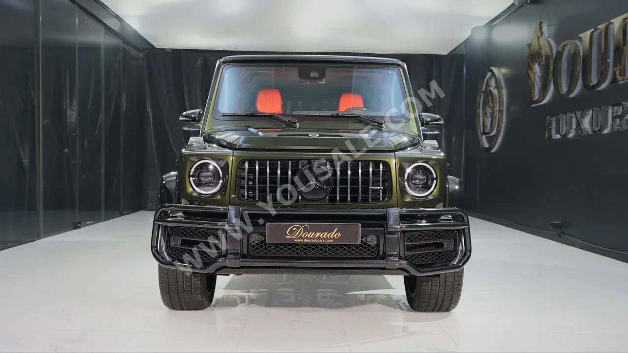Mercedes-Benz G-Class 63 AMG 2023 Automatic 611 Km 8 Cylinder AWD SUV Green