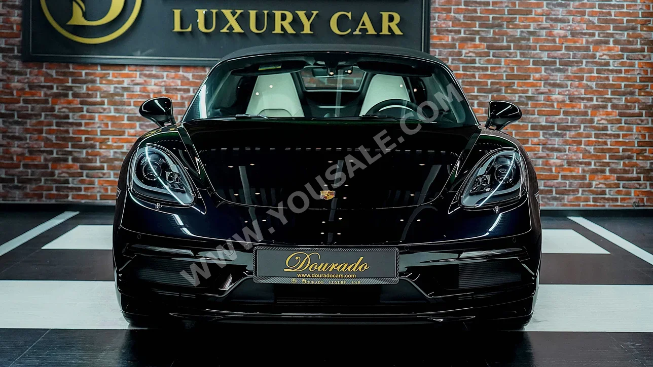 Porsche 718 Boxster s 2023 Automatic 13 Km 4 Cylinder RWD Convertible Black