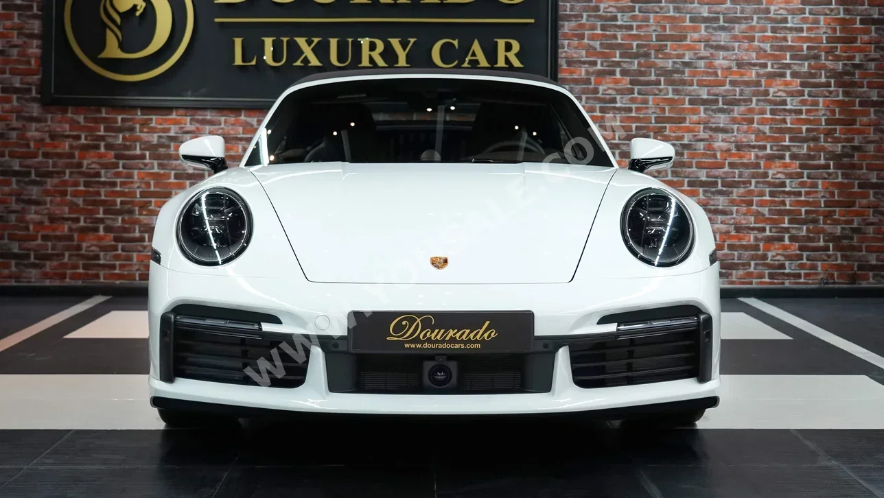 Porsche 911 Turbo S 2023 Automatic 104 Km 6 Cylinder AWD Convertible White