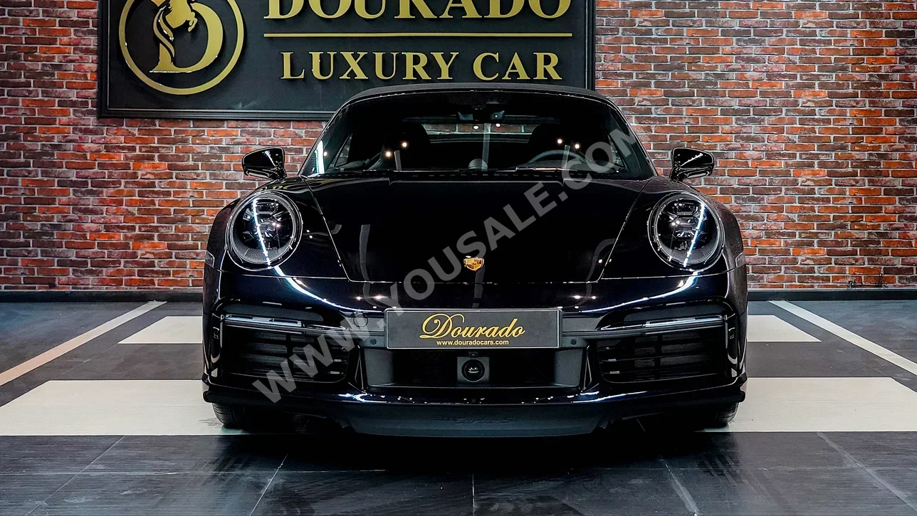 Porsche 911 Turbo S 2023 Automatic 31 Km 6 Cylinder AWD Convertible Black