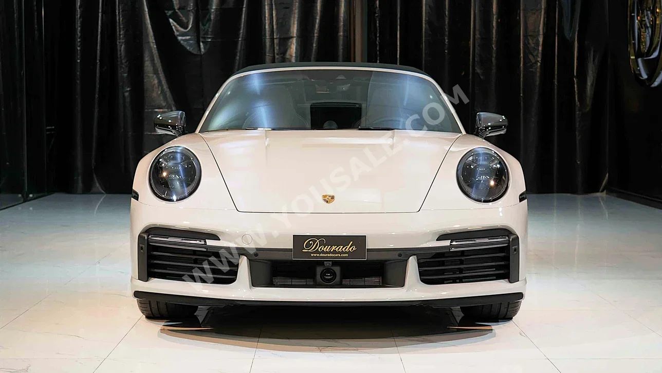 Porsche  911  Turbo S  2024  Automatic  16 Km  6 Cylinder  AWD  Convertible  White