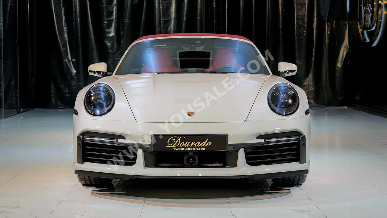 Porsche 911 Turbo S 2024 Automatic 16 Km 6 Cylinder AWD Convertible White