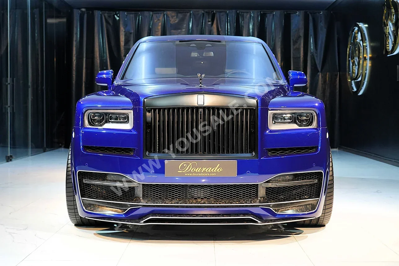 Rolls-Royce CULLINAN Onyx 2019 Automatic 1,080 Km 12 Cylinder AWD SUV Blue With Warranty