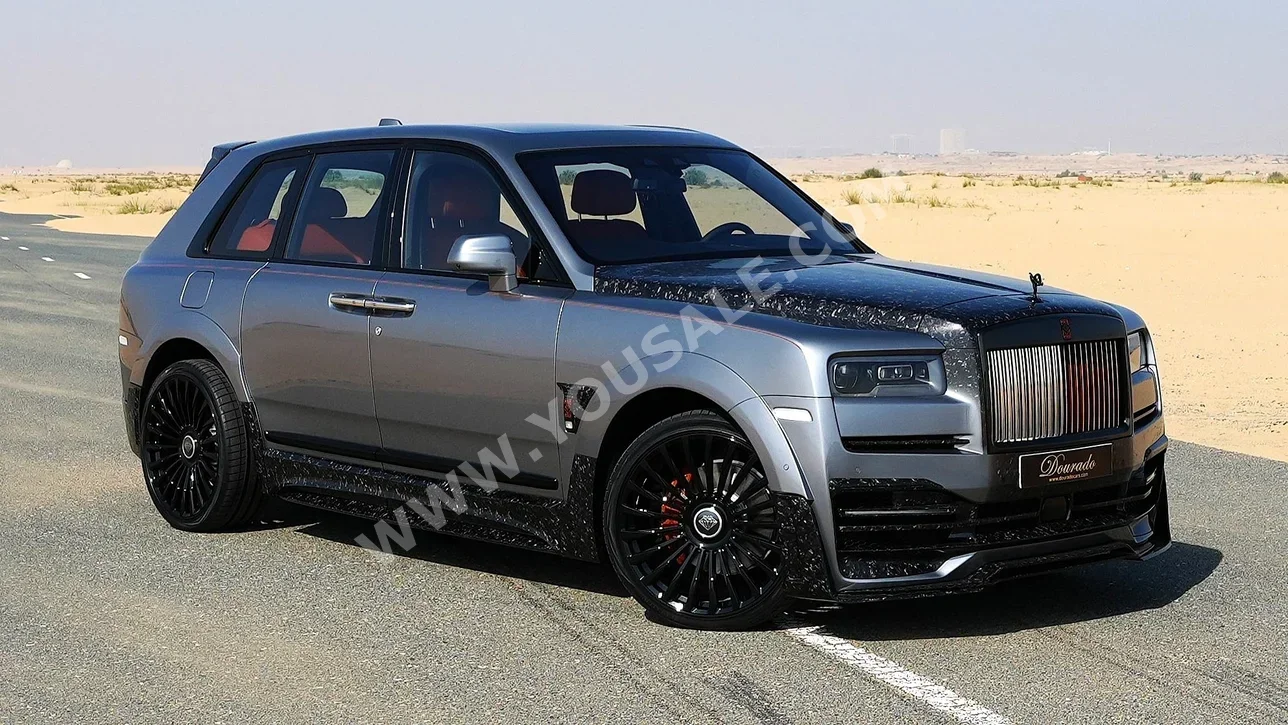 Rolls-Royce CULLINAN Onyx 2023 Automatic 57 Km 12 Cylinder AWD SUV Silver With Warranty