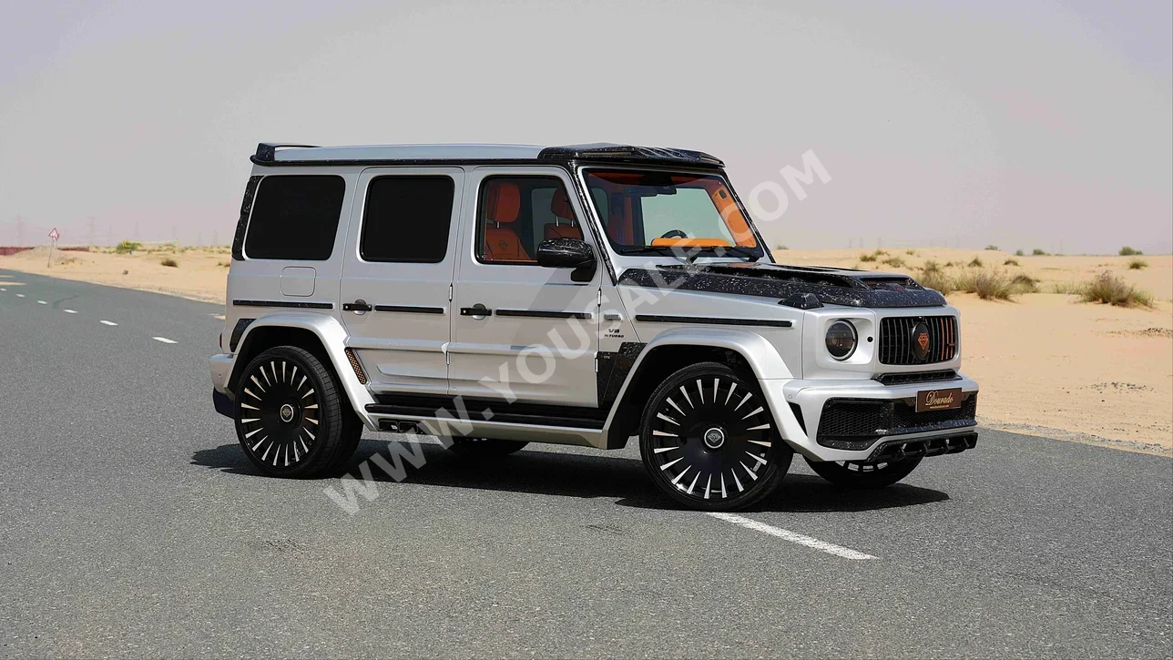 مرسيدس - بنز جي - كلاس 63 AMG 2023 اتوماتيك 191 كم 8 سلندر دفع كلي مستمر اس يو في فضي تحت الضمان