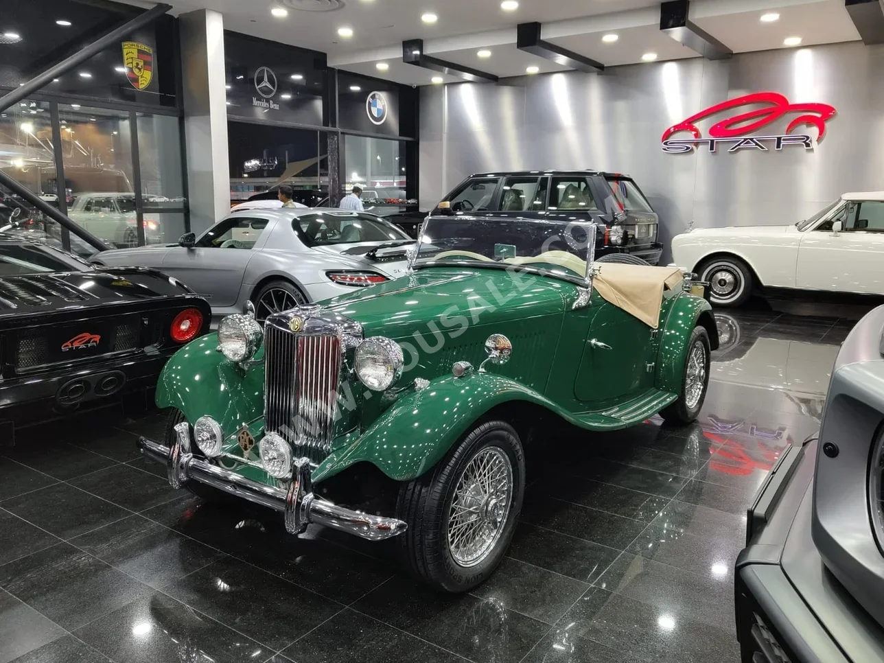 MG MGA 1952 Manual 5,000 Km 4 Cylinder RWD Convertible Green
