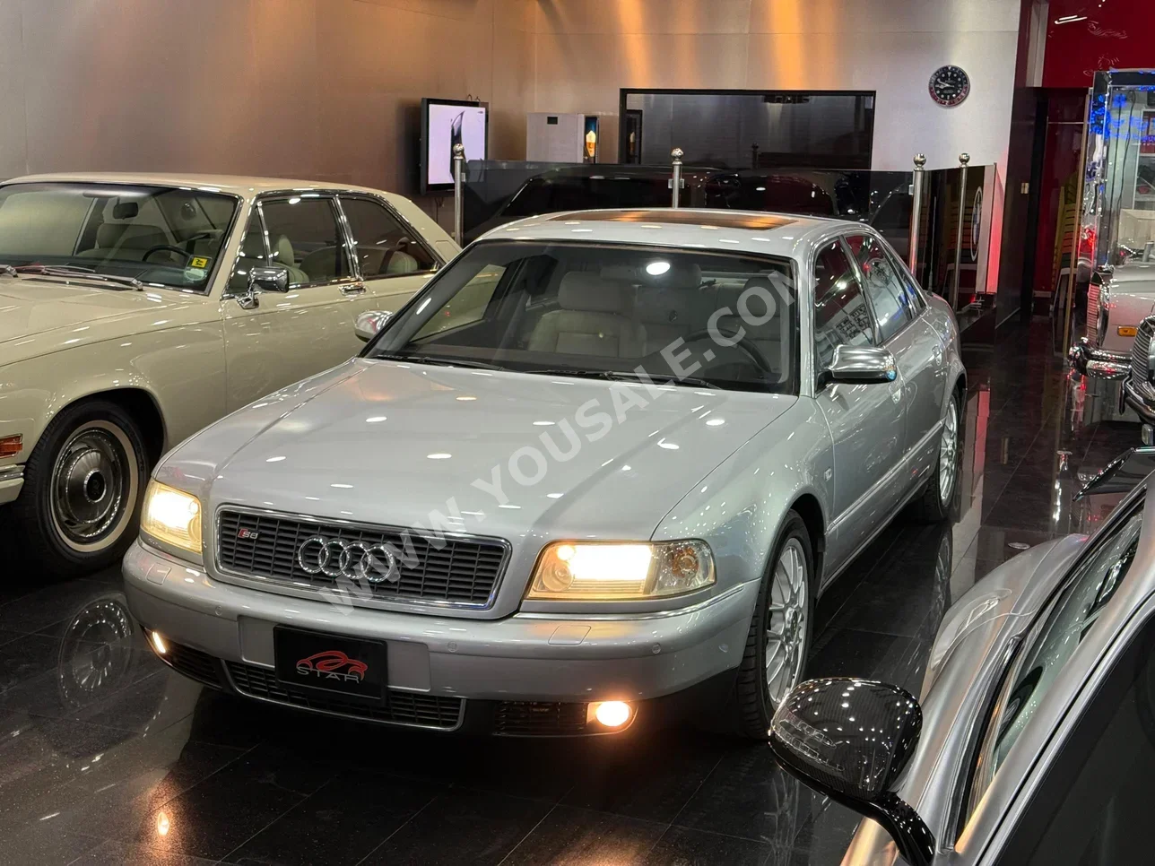 Audi S8 2001 Automatic 81,000 Km 8 Cylinder RWD Sedan Silver
