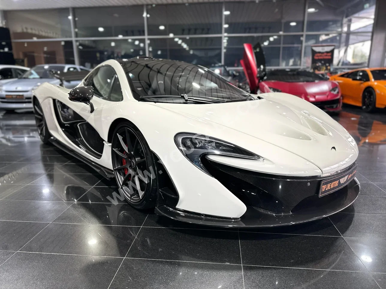 Mclaren P1 2014 Automatic 3,000 Km 8 Cylinder RWD Coupe / Sport White With Warranty