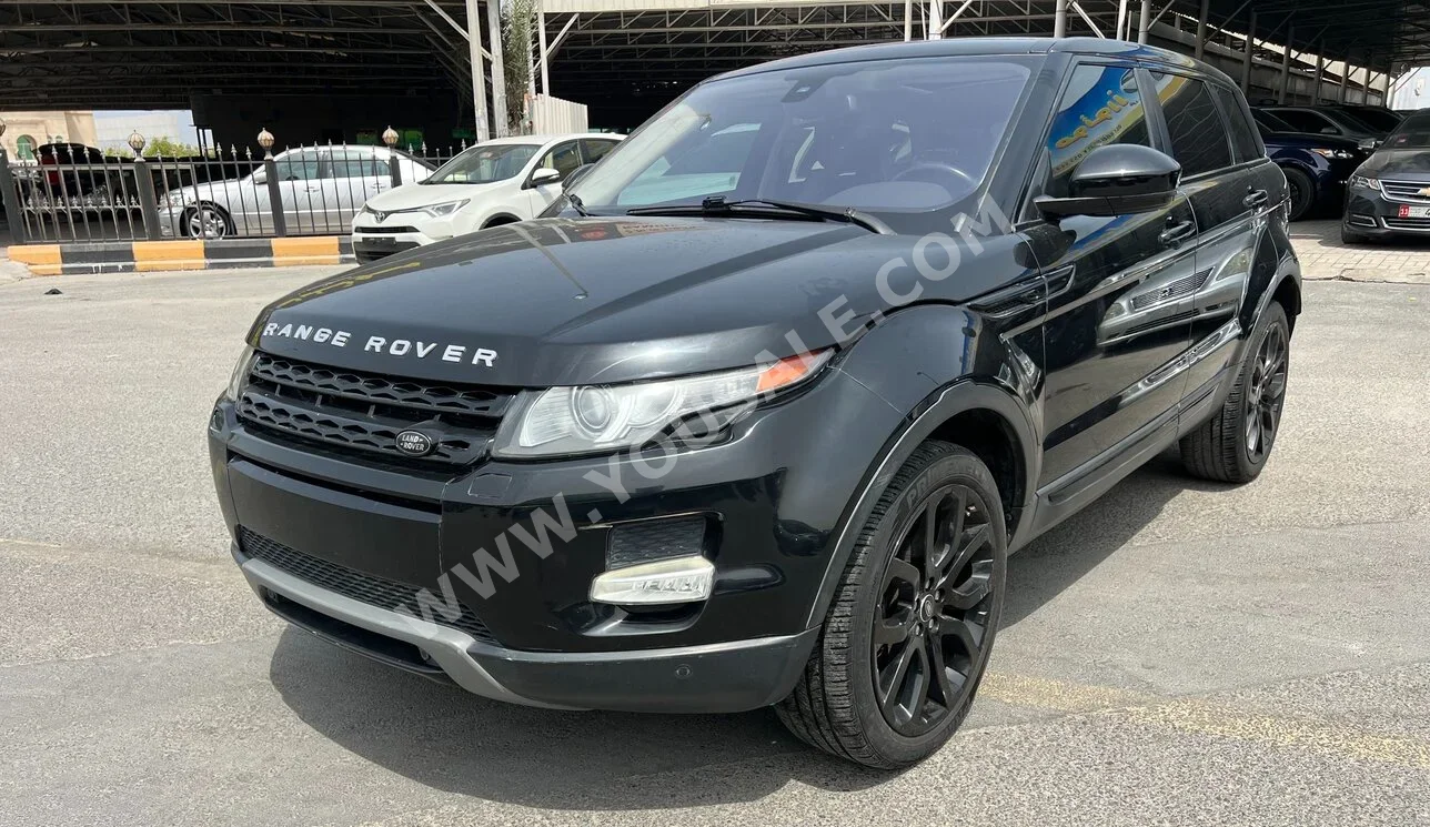 Land Rover Evoque Prestige 2015 Automatic 110,600 Km 4 Cylinder AWD SUV Black With Warranty