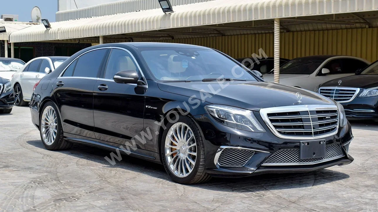 Mercedes-Benz S-Class 65 AMG 2015 Automatic 95,000 Km 12 Cylinder RWD Sedan Black