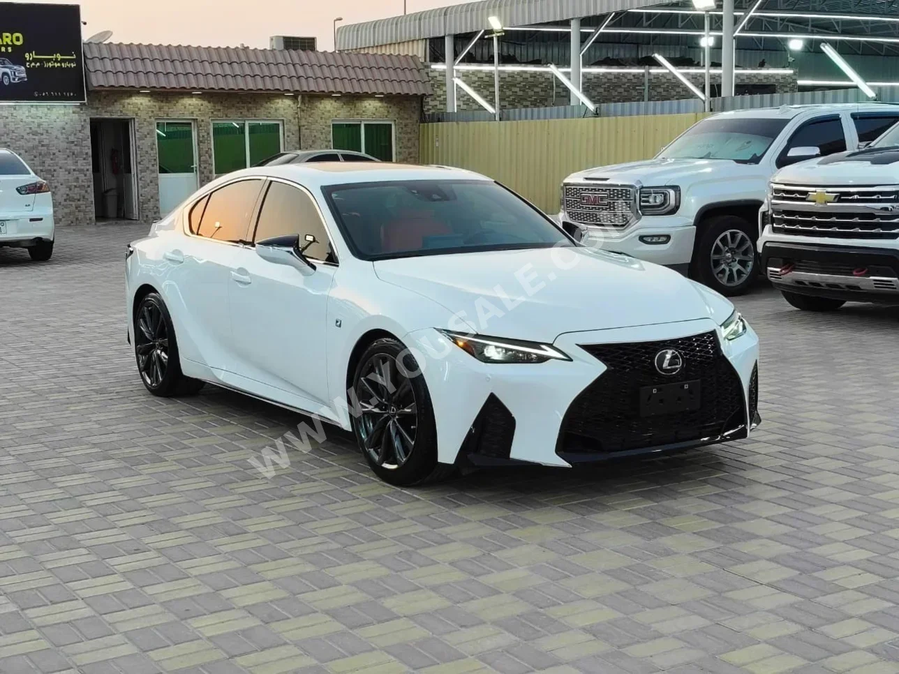 Lexus IS 350 F 2022 Automatic 25,000 Km 6 Cylinder RWD Sedan Pearl White