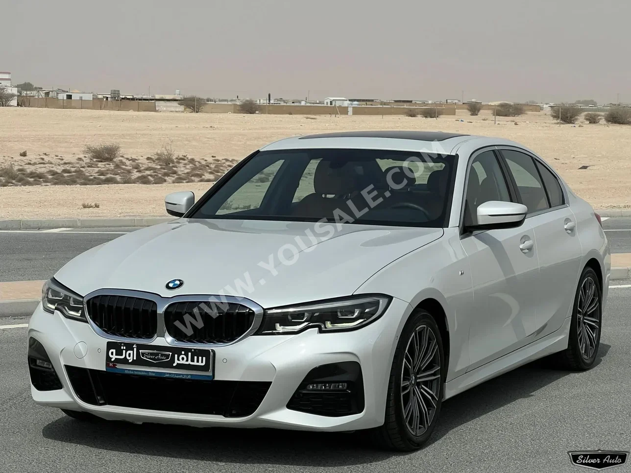 BMW 3-Series 330i 2019 Automatic 46,000 Km 4 Cylinder RWD Sedan White
