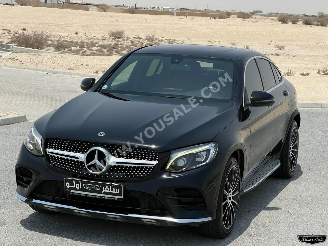 Mercedes-Benz GLC 250 AMG 2019 Automatic 95,000 Km 4 Cylinder 4WD SUV Black