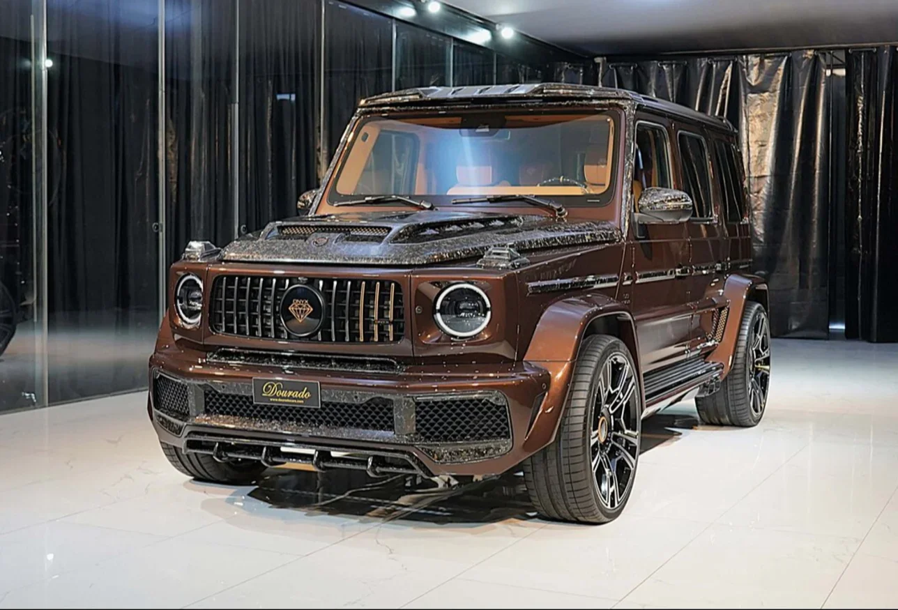 Mercedes-Benz  G-Class  63 AMG  2022  Automatic  24 Km  8 Cylinder  AWD  SUV  Brown  With Warranty