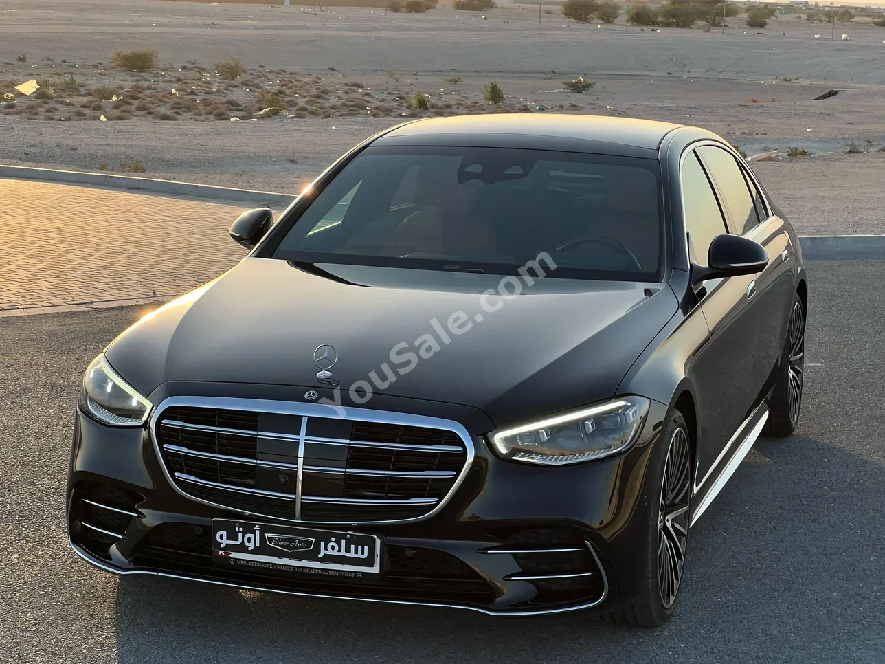 Mercedes-Benz  S-Class  450  2023  Automatic  31,000 Km  6 Cylinder  4WD  Sedan  Black  With Warranty