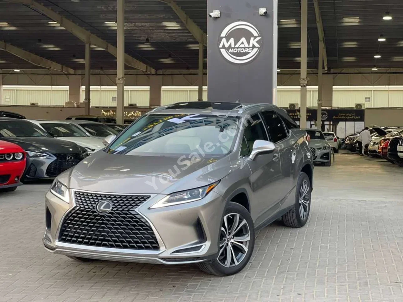 Lexus RX 350 2021 Automatic 52,000 Km 6 Cylinder RWD SUV Silver With Warranty
