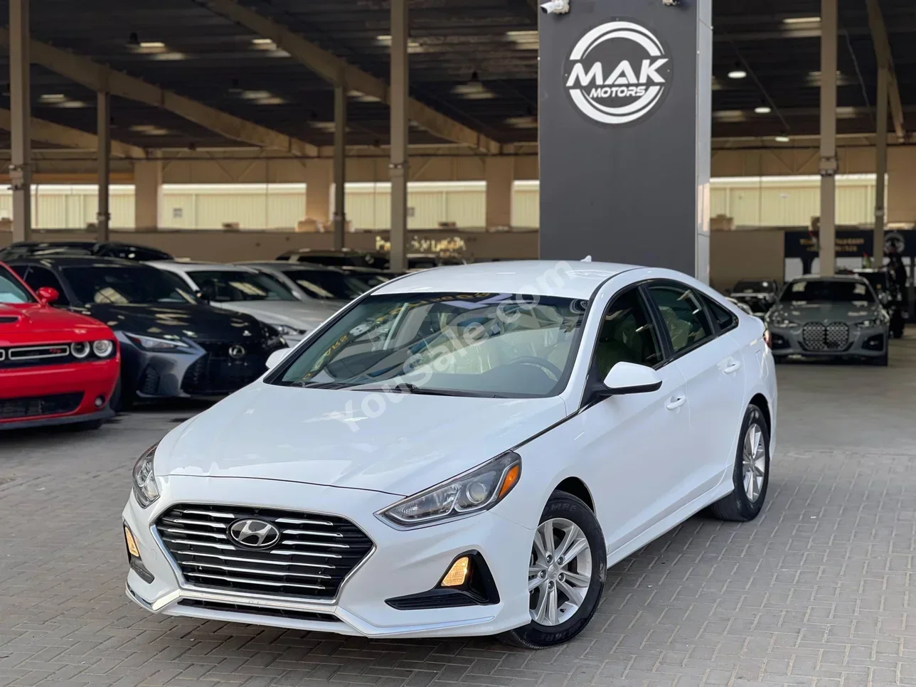 Hyundai Sonata 2019 Automatic 60,000 Km 4 Cylinder FWD Sedan White With Warranty