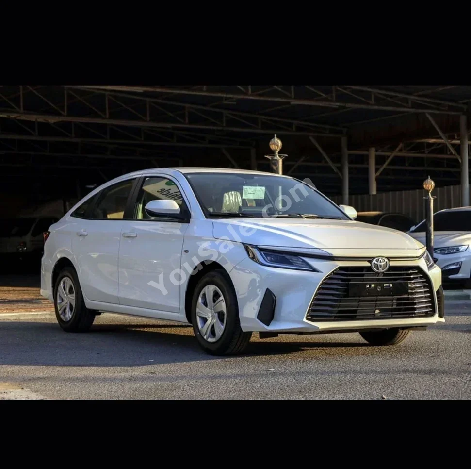 Toyota Yaris 2026 Automatic 0 Km 4 Cylinder RWD Sedan White With Warranty