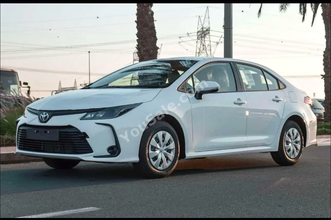 Toyota Corolla XLI 2025 Automatic 0 Km 4 Cylinder RWD Sedan White With Warranty