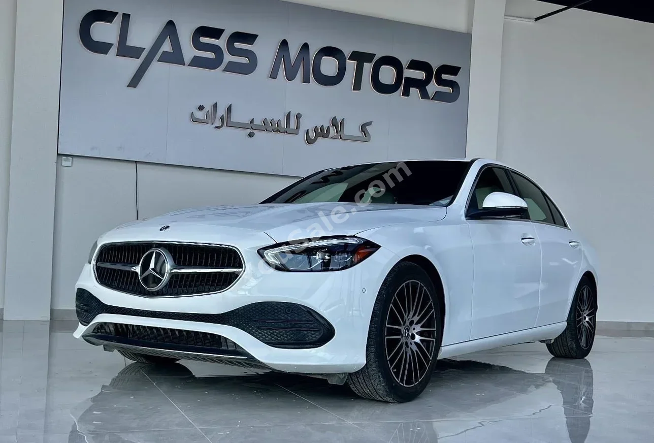 Mercedes-Benz  C-Class  300  2022  Automatic  0 Km  4 Cylinder  AWD  Sedan  White  With Warranty