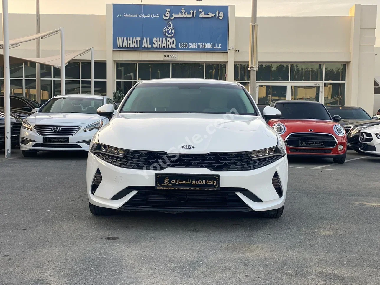 Kia K5 2021 Automatic 92,850 Km 4 Cylinder FWD Sedan White