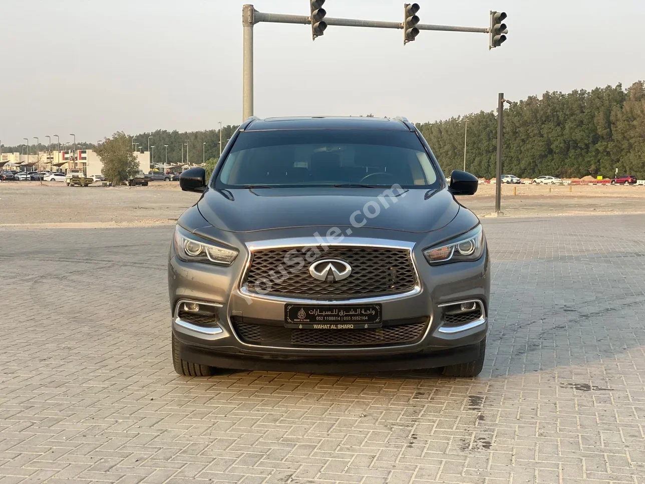 Infiniti QX 60 2018 Automatic 113,050 Km 6 Cylinder 4WD SUV Gray