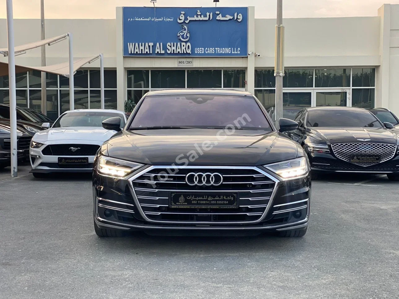 Audi A8 55 TFSI 2022 Automatic 13,800 Km 6 Cylinder AWD Sedan Black
