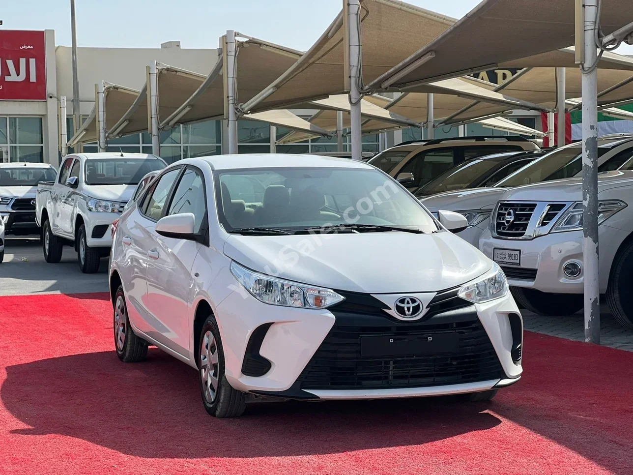Toyota Yaris SE 2022 Automatic 106,000 Km 4 Cylinder AWD Sedan White