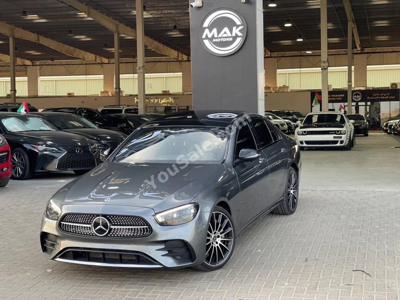 Mercedes-Benz E-Class 350 2023 Automatic 6,000 Km 4 Cylinder AWD Sedan Gray With Warranty