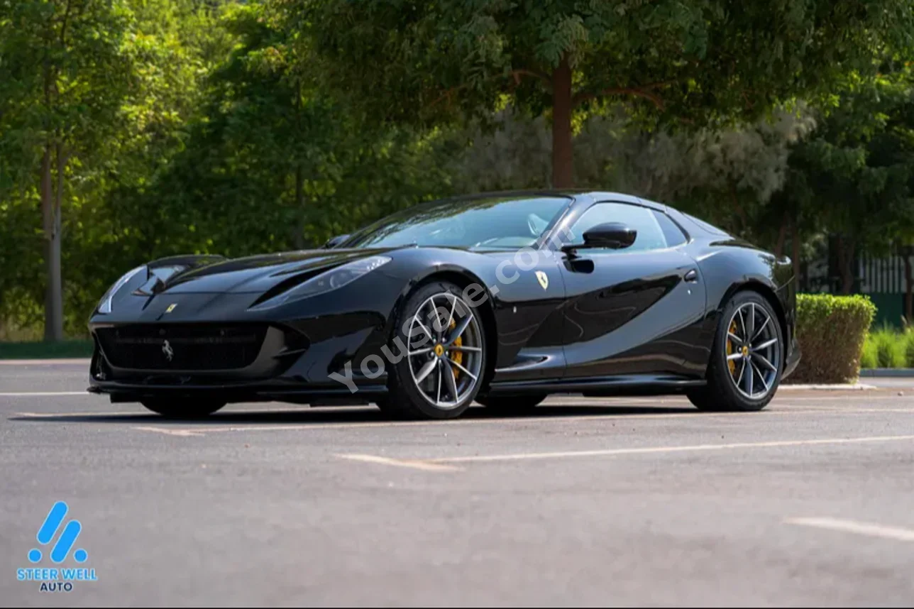 Ferrari 812 GTS 2021 Automatic 15,000 Km 12 Cylinder RWD Coupe / Sport Black With Warranty