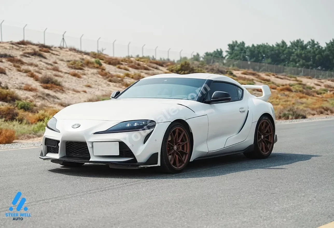 Toyota Supra 2023 Automatic 49,328 Km 6 Cylinder RWD Coupe / Sport White With Warranty