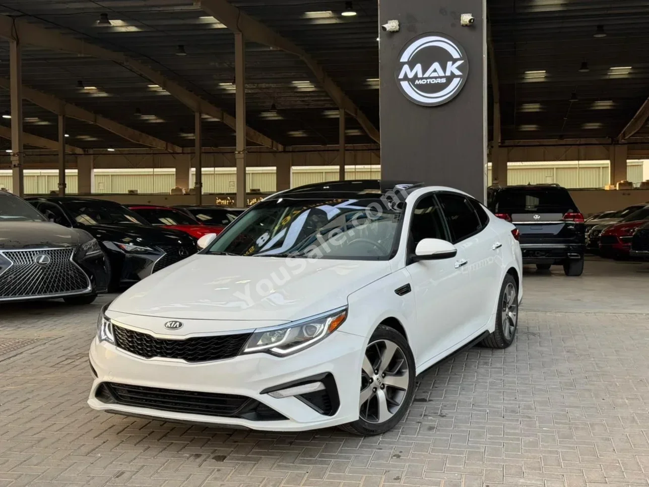 Kia Optima S XL 2019 Automatic 140,000 Km 4 Cylinder FWD Sedan White With Warranty