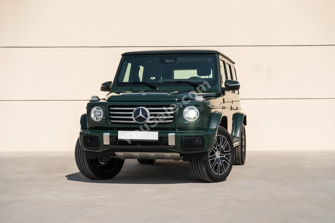 Mercedes-Benz G-Class 500 2025 Automatic 0 Km 6 Cylinder 4WD SUV Green With Warranty