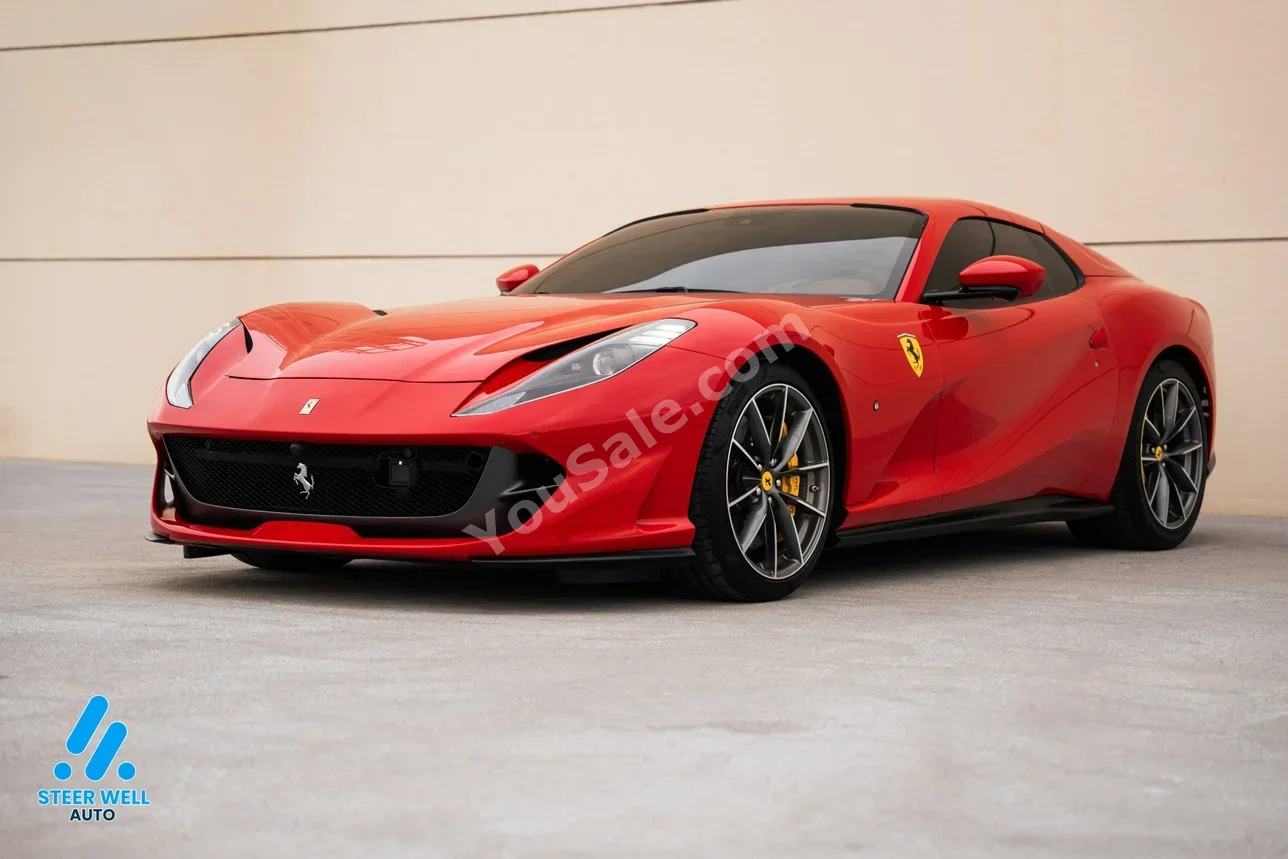 Ferrari 812 GTS 2023 Automatic 7,694 Km 12 Cylinder RWD Convertible Red With Warranty