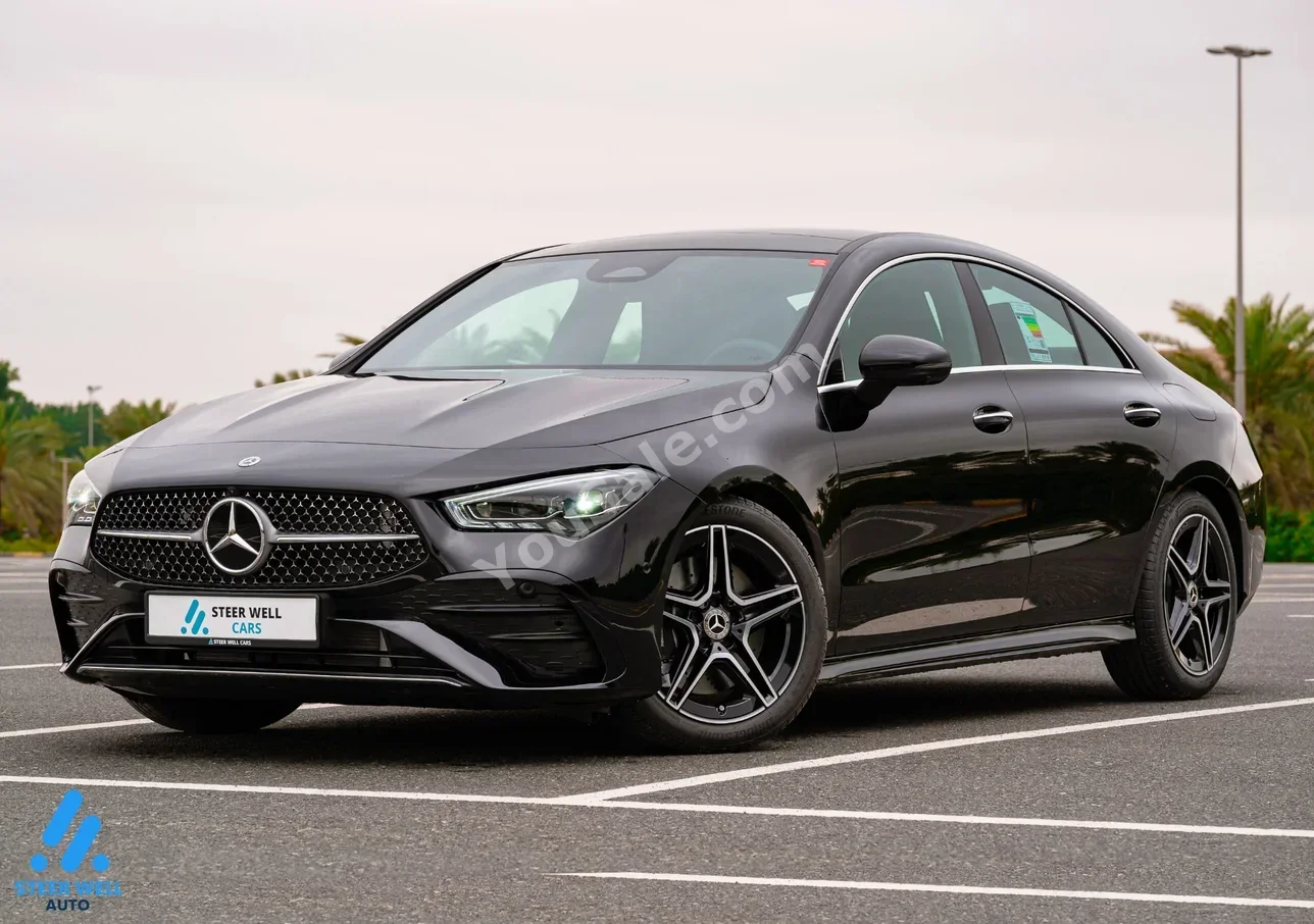 Mercedes-Benz CLA-Class 250 2024 Automatic 5,500 Km 4 Cylinder RWD Sedan Black With Warranty