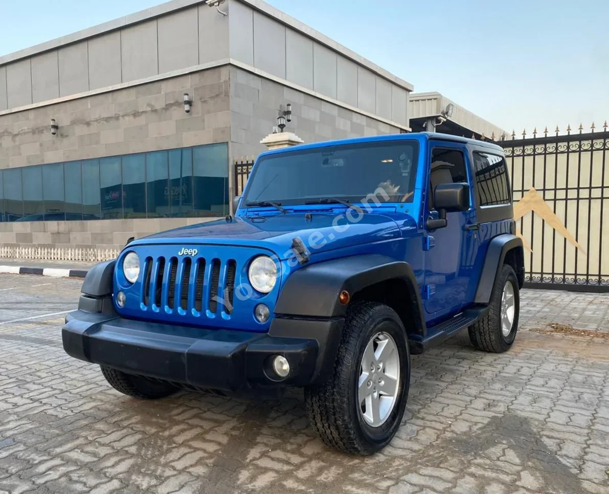 Jeep  Wrangler  2015  Automatic  328,000 Km  6 Cylinder  4WD  SUV  Blue
