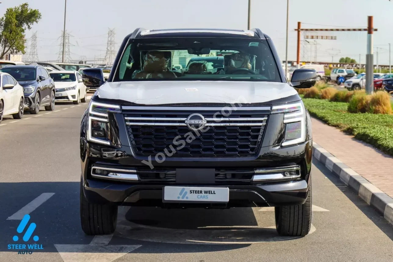 Nissan Patrol LE Platinum 2026 Automatic 0 Km 6 Cylinder 4WD SUV Black With Warranty