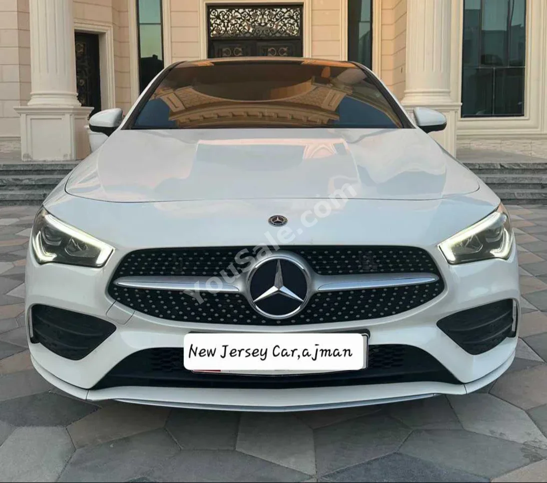 Mercedes-Benz CLA-Class 250 2020 Automatic 75,000 Km 4 Cylinder AWD Sedan Pearl White With Warranty