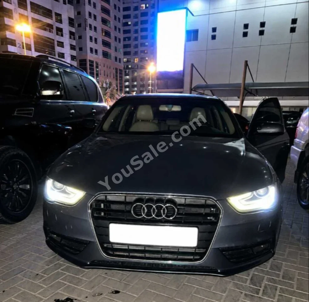 Audi A4 1.8 T 2015 Automatic 175,000 Km 4 Cylinder RWD Sedan Gray
