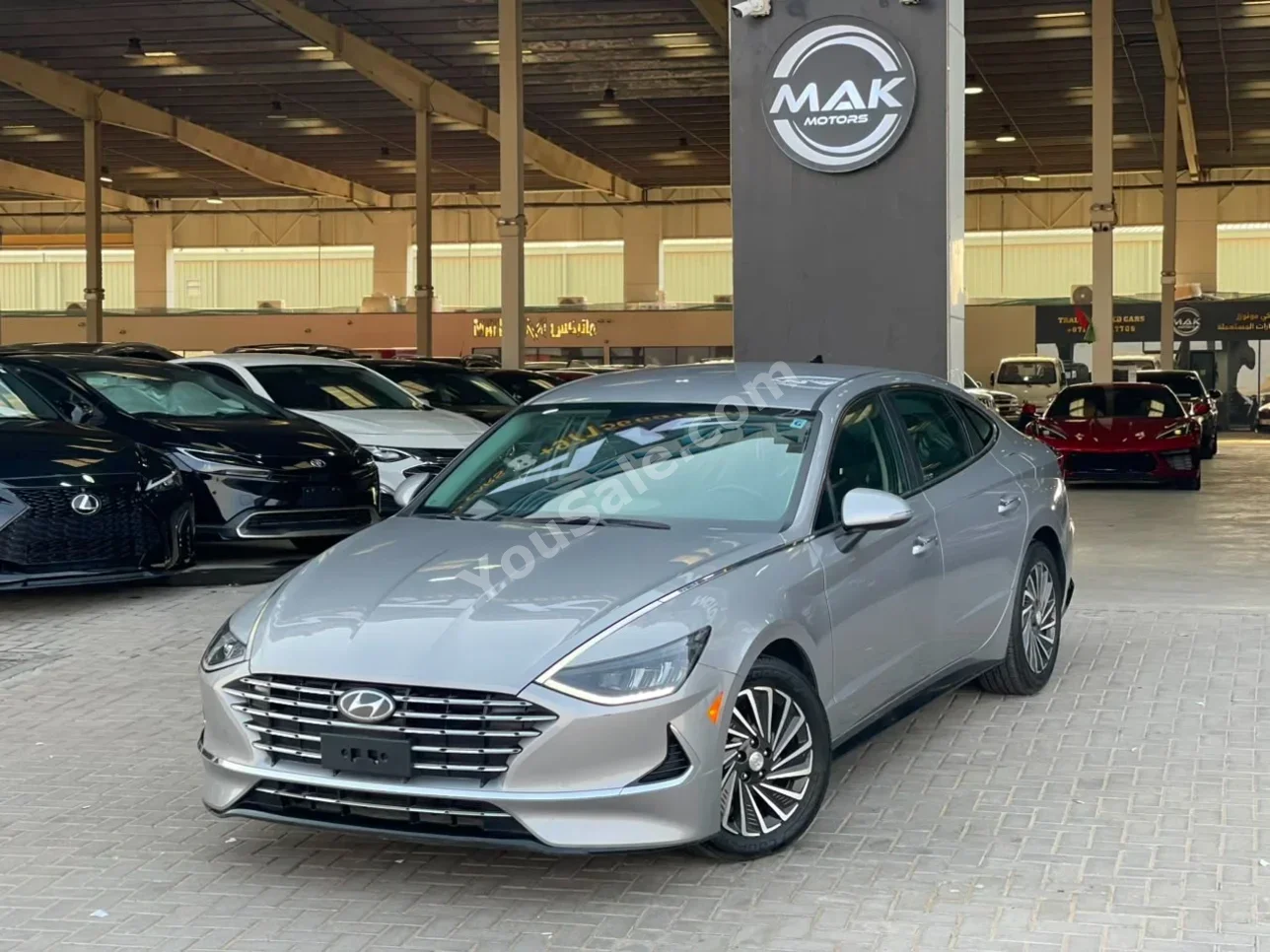 Hyundai  Sonata  Sport  2023  Automatic  41,000 Km  4 Cylinder  FWD  Sedan  Silver  With Warranty