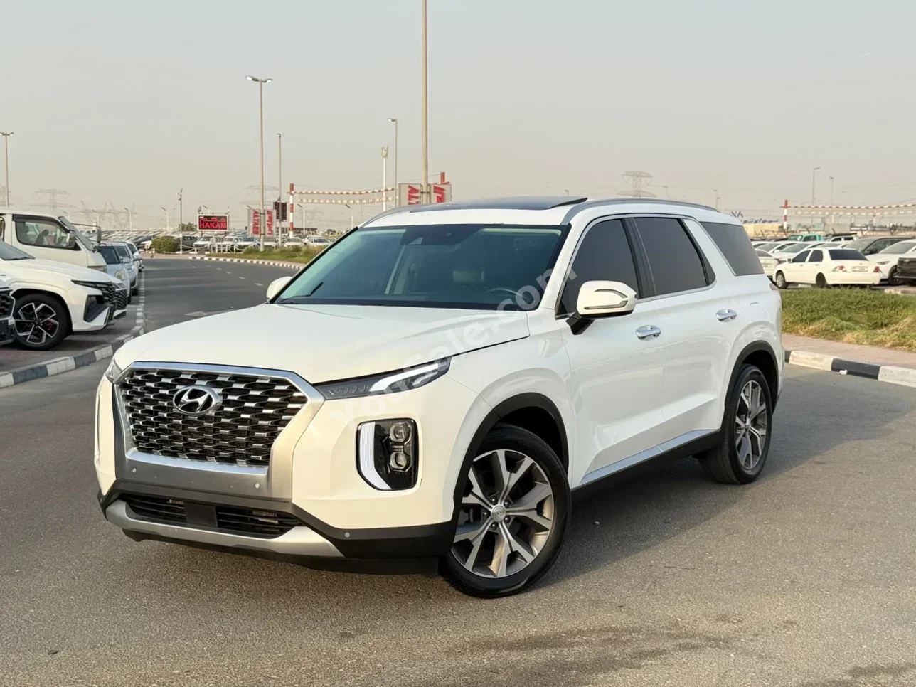 Hyundai Palisade 2022 Automatic 71,788 Km 4 Cylinder AWD SUV White